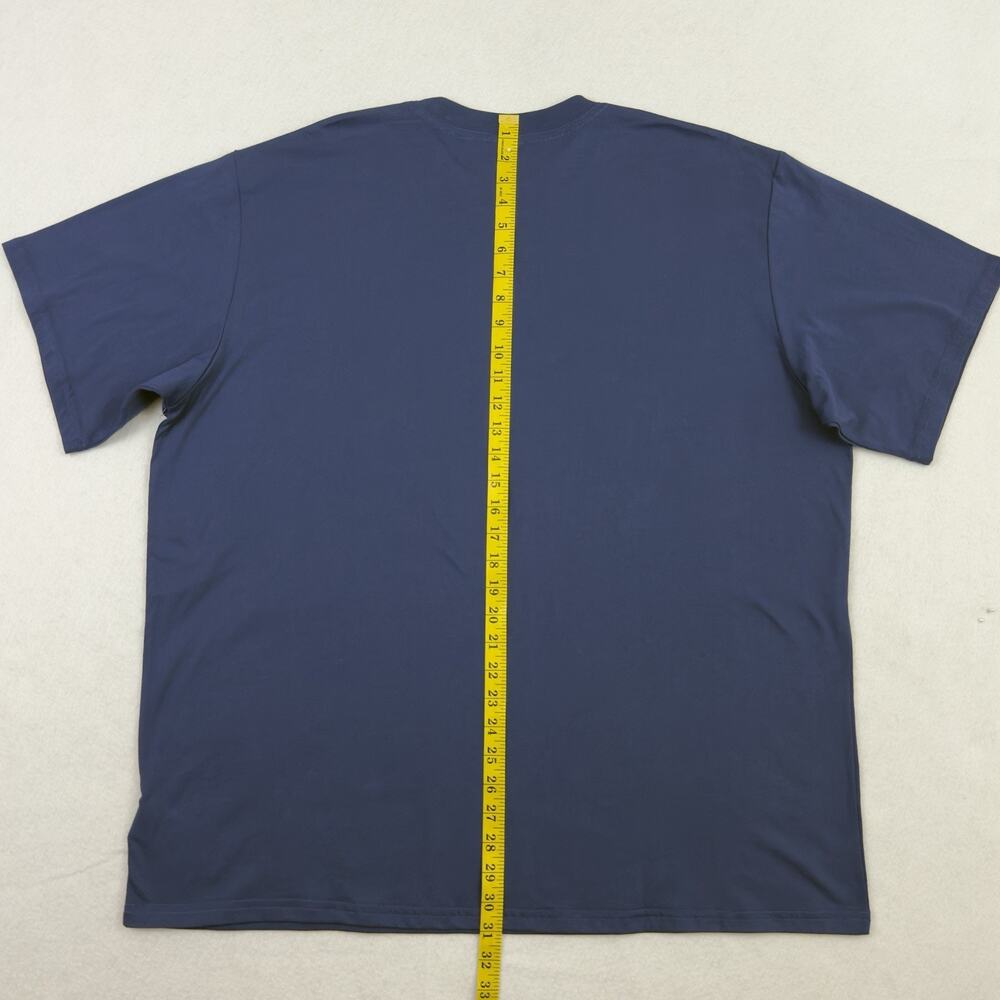 Marmot Mountain T Shirt Mens XXL Twilight Blue Graphic Cairns Tee NWT - Picture 4 of 12